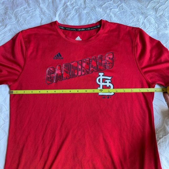 Adidas St. Louis Cardinals Baseball Red Tee - Picture 6 of 6